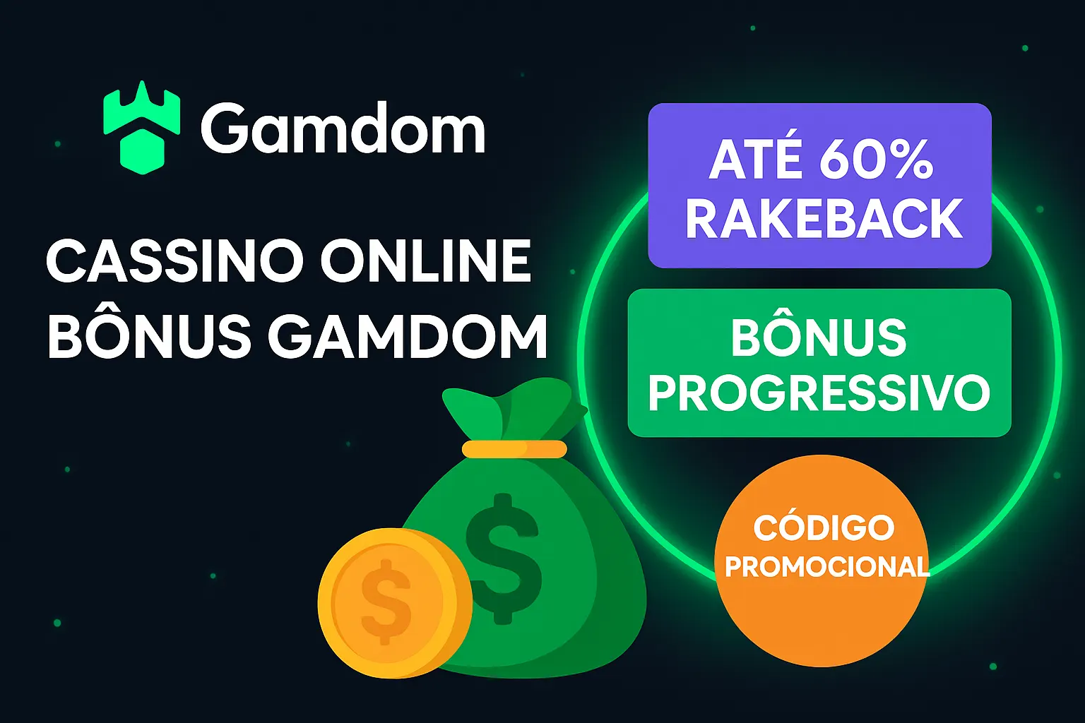 O bônus promocional Gamdom é uma ótima maneira de começar sua aventura