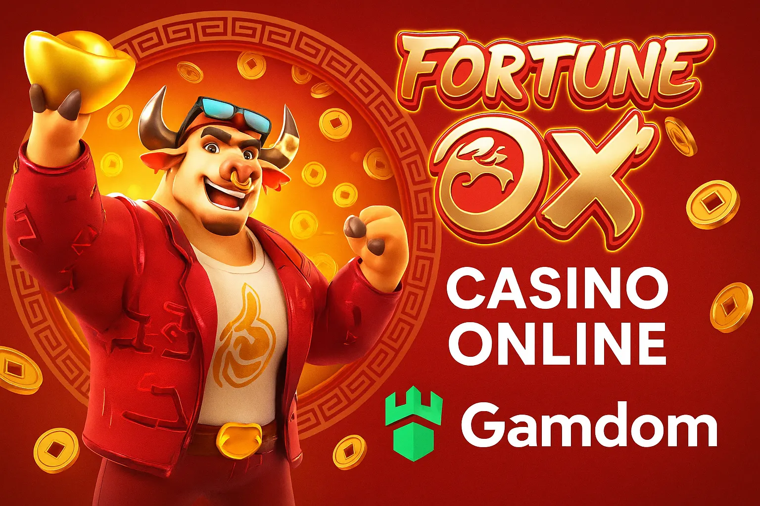 Fortune Ox no Gamdom - Aposte Agora e Reivindique Seus Ganhos